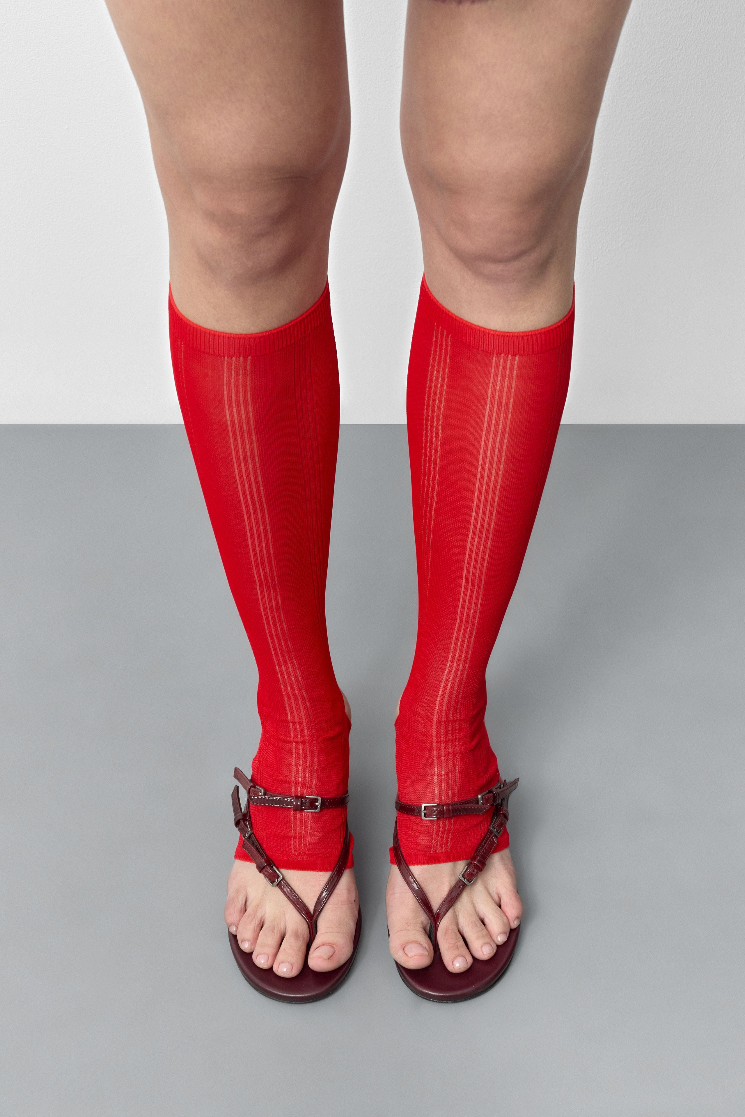 Sandales Abisai Burgundy - Miista