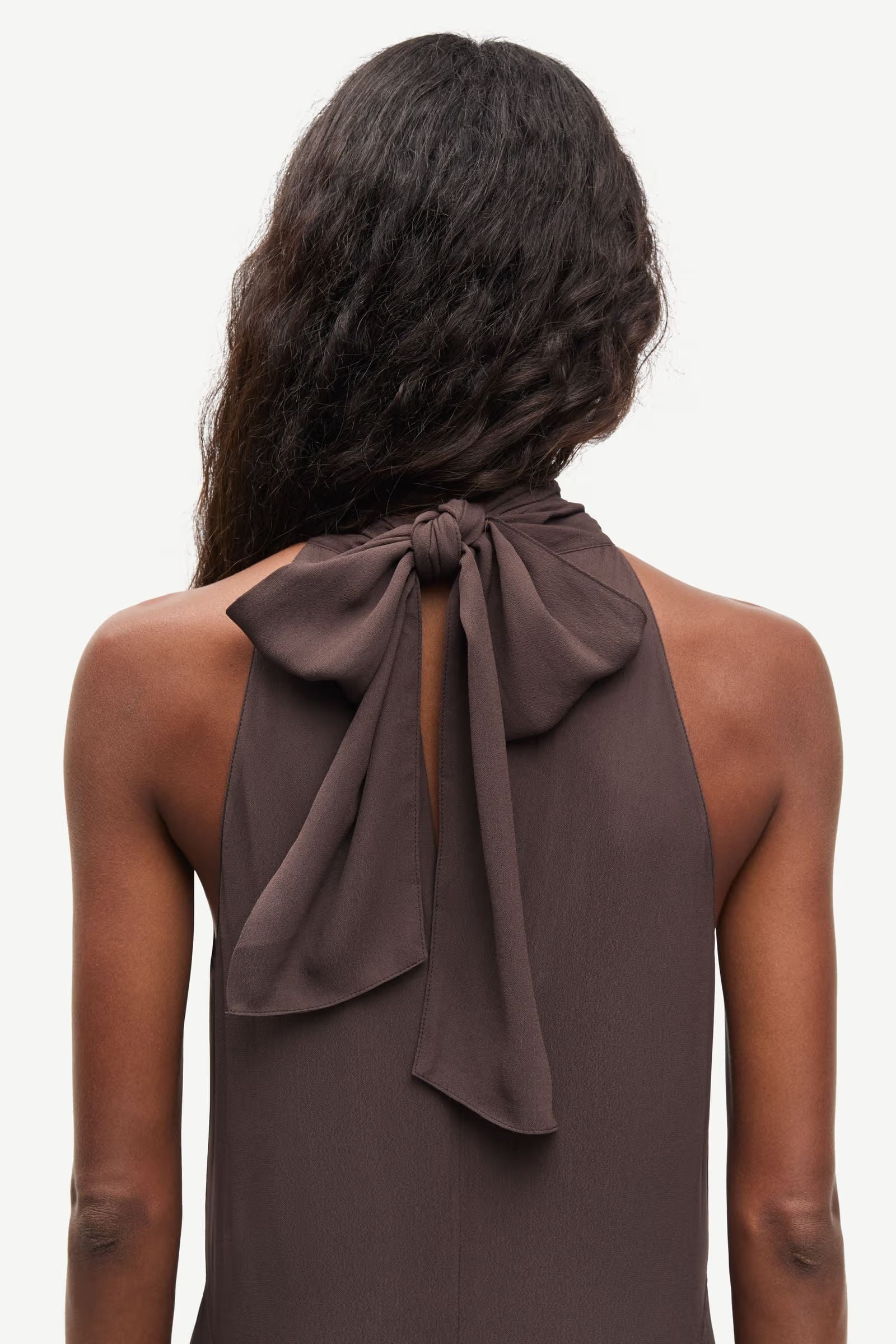 Robe Longue Marron Saniva - Samsoe Samsoe