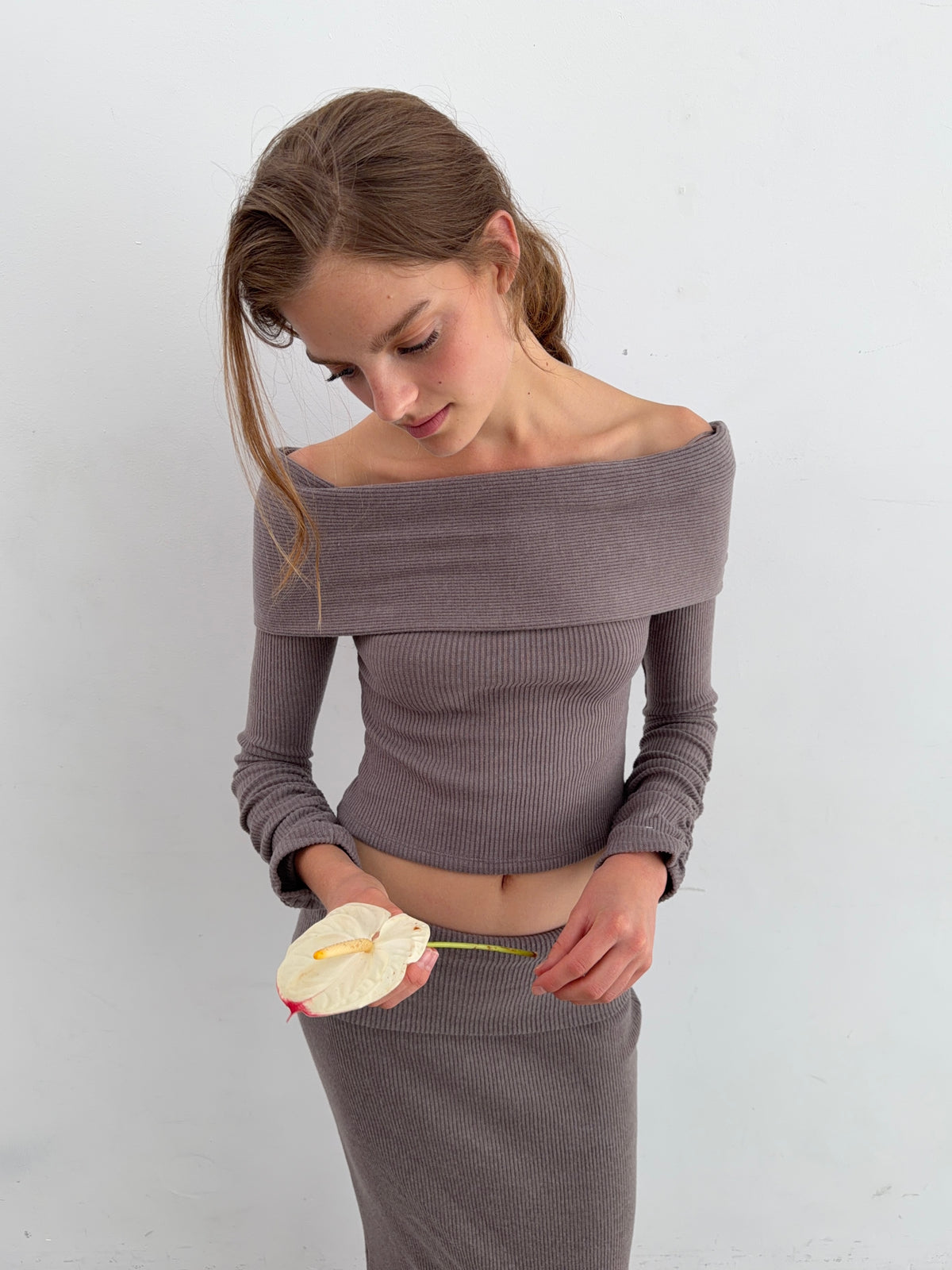 Top Caricia Taupe - Feners