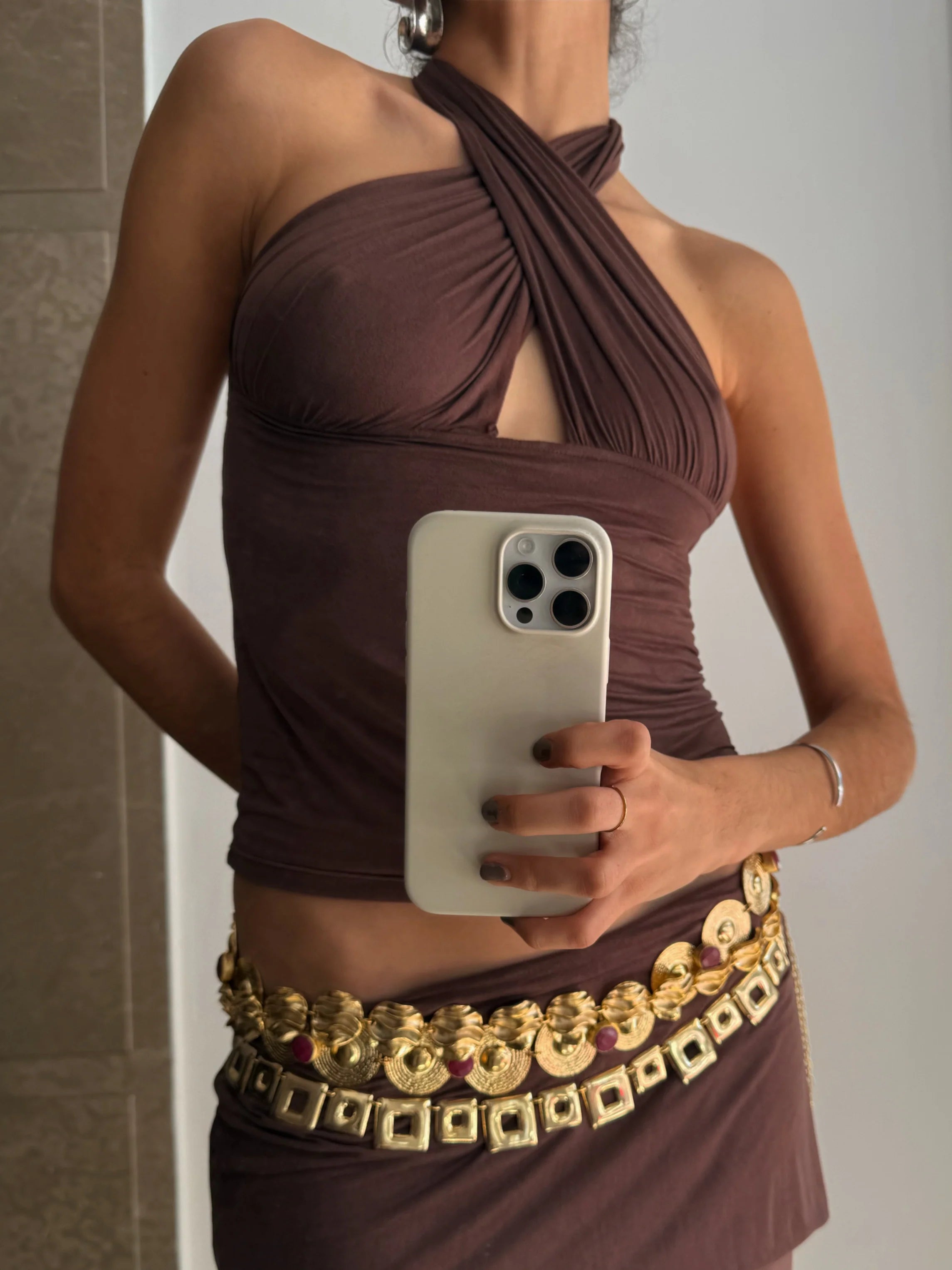 Top Marron Isabela - Susmie&