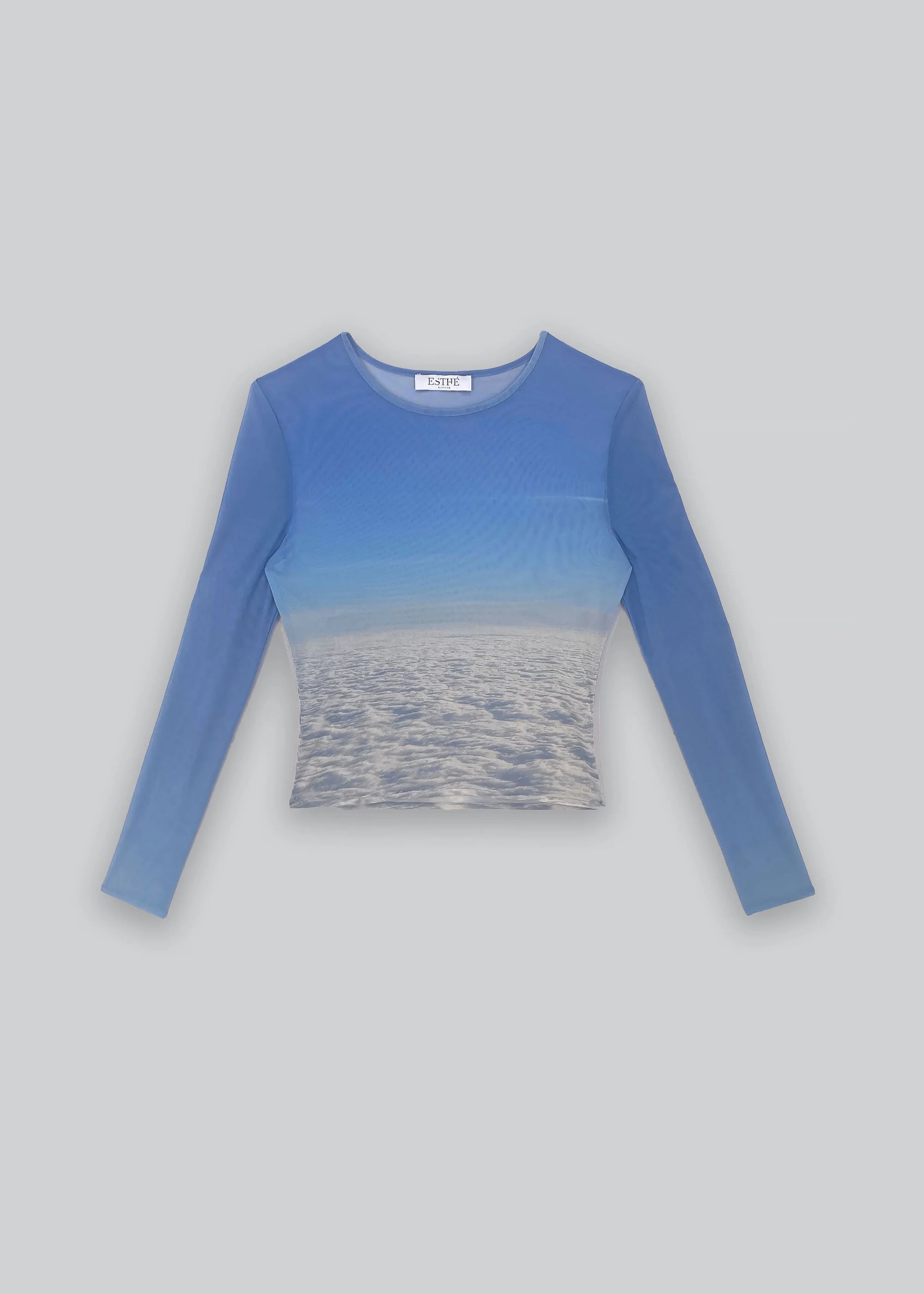 Top en Mesh Imprimé Nuages - Esthé