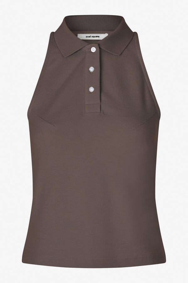 Top Polo Sunny Marron - Oval Square