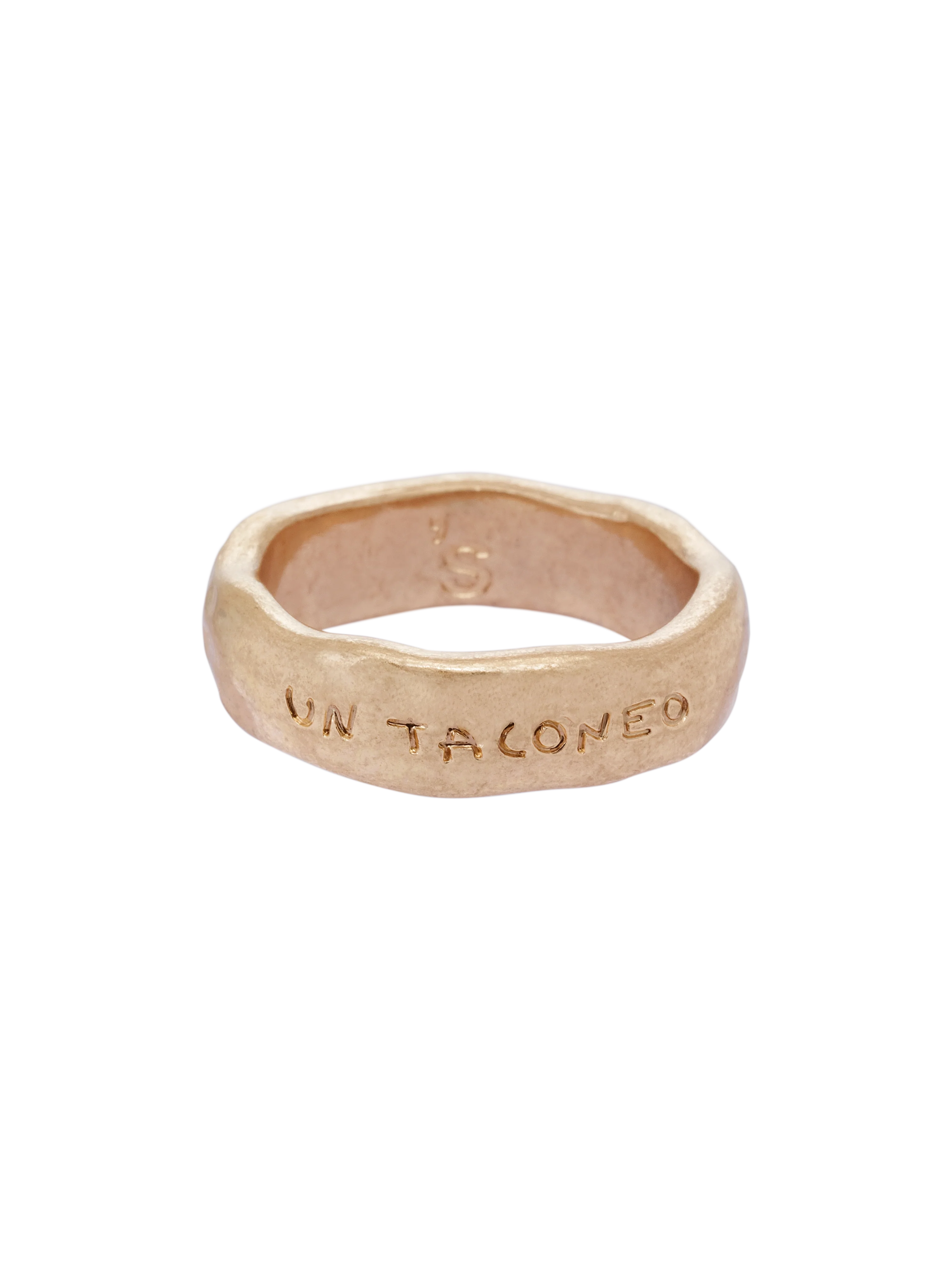 Un Taconeo Gold Ring - Susmie&