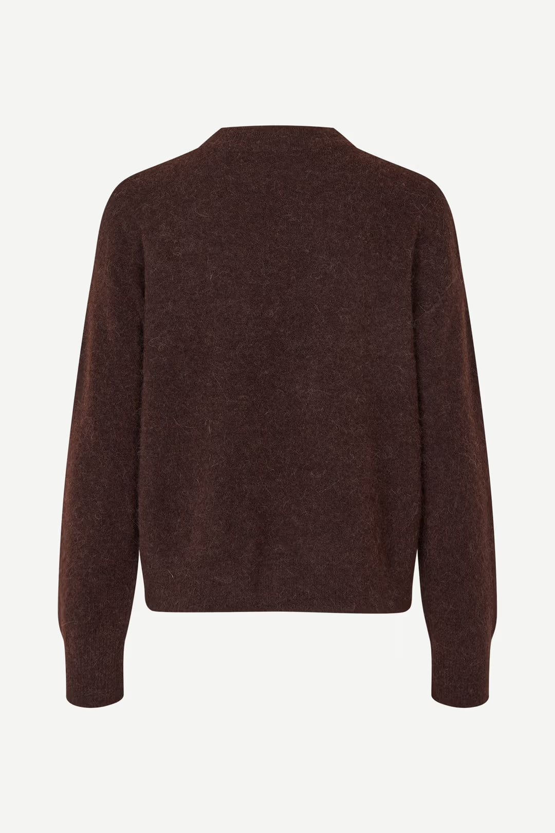 Pull Anour Laine Alpaga Marron - Samsoe Samoe