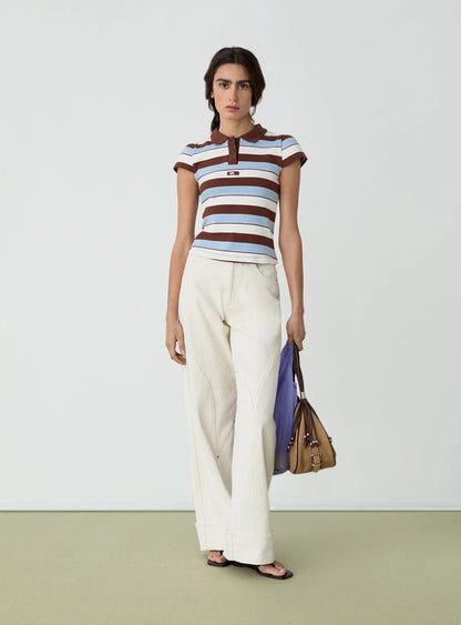 Pantalon Dallas Écru - Laagam