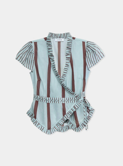 Blouse Rayée Atena - Laagam