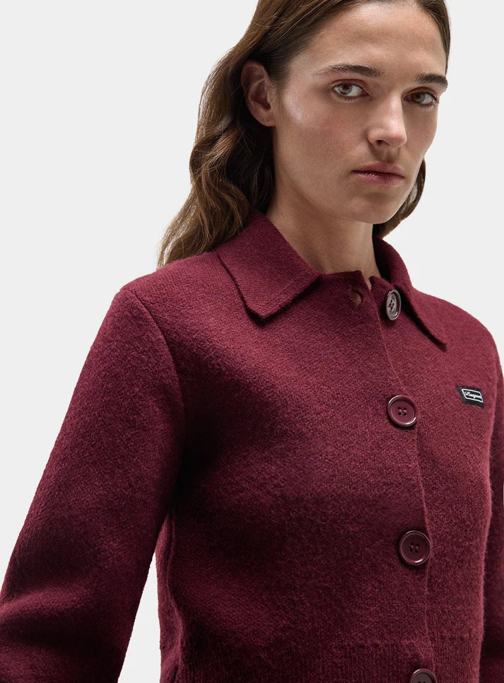 Cardigan Beverly Plum - Laagam