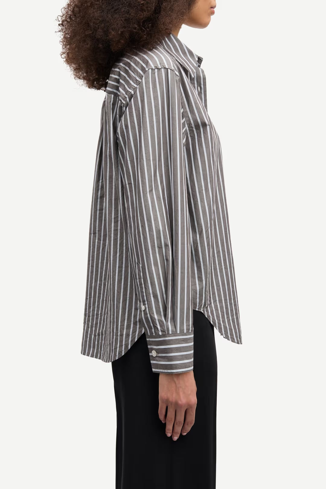 Chemise Salova Brown Stripe - Samsoe Samsoe