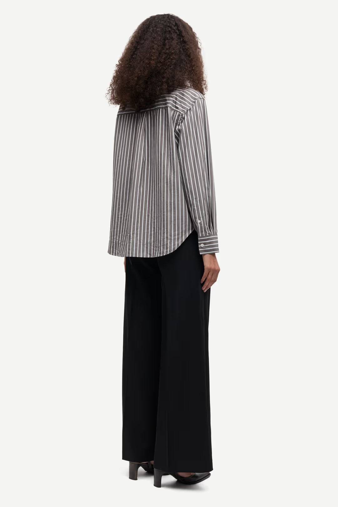 Chemise Salova Brown Stripe - Samsoe Samsoe