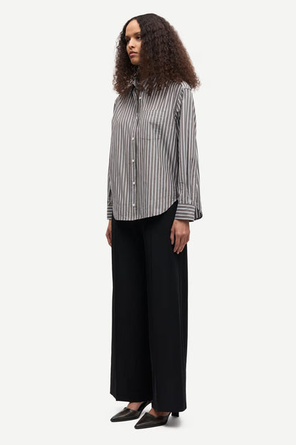 Chemise Salova Brown Stripe - Samsoe Samsoe
