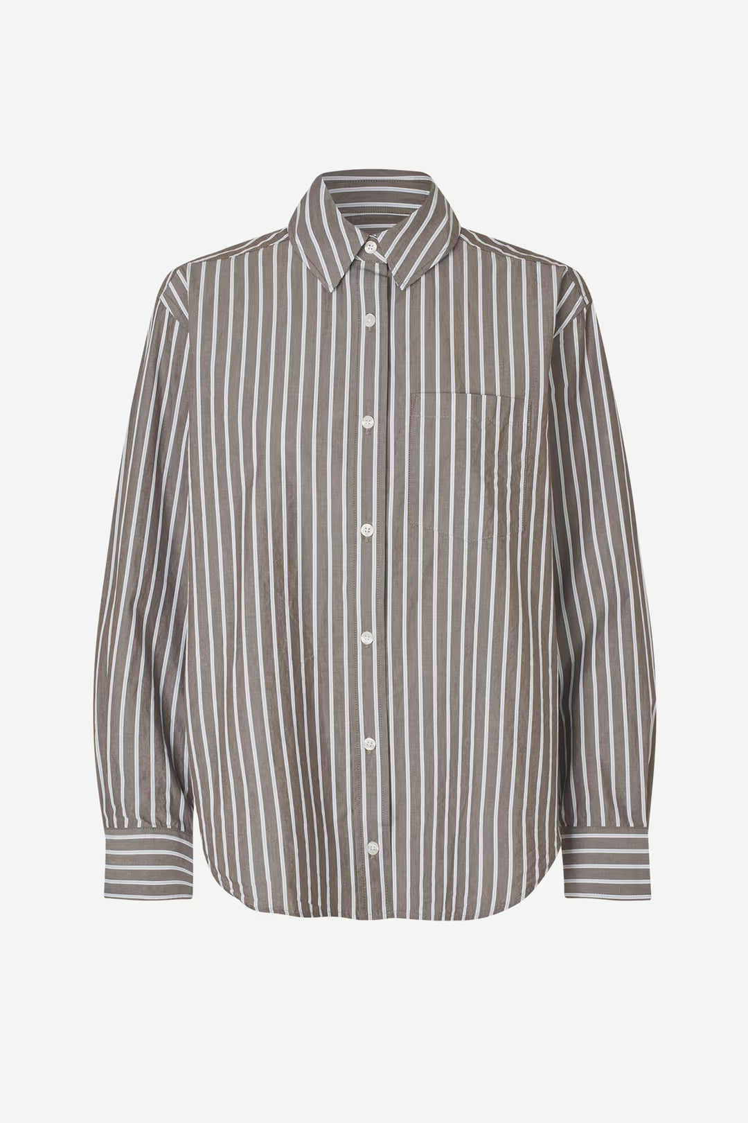 Chemise Salova Brown Stripe - Samsoe Samsoe