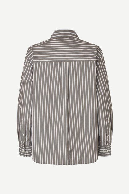 Chemise Salova Brown Stripe - Samsoe Samsoe