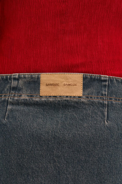 Jupe Denim Sabethy - Samsoe Samsoe