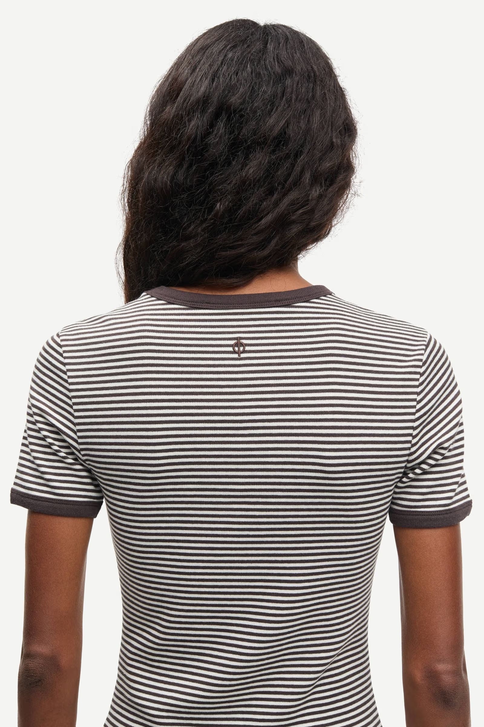 T-shirt Coton Rayé Salinas - Samsoe Samsoe