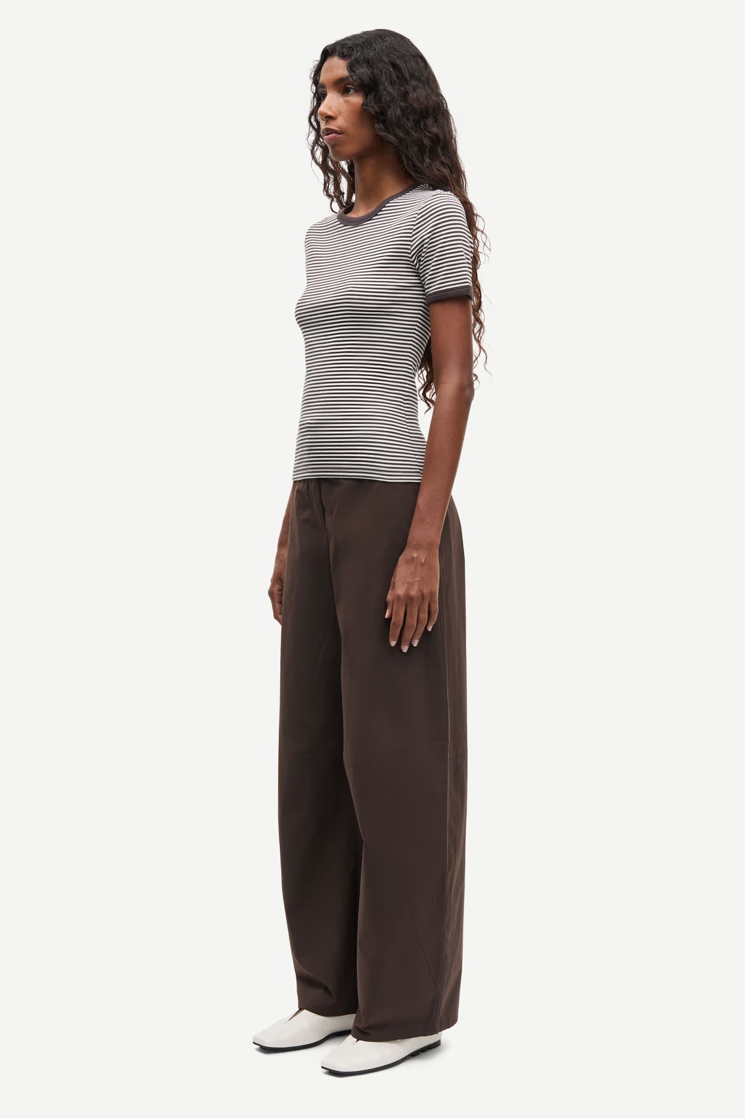 T-shirt Coton Rayé Salinas - Samsoe Samsoe