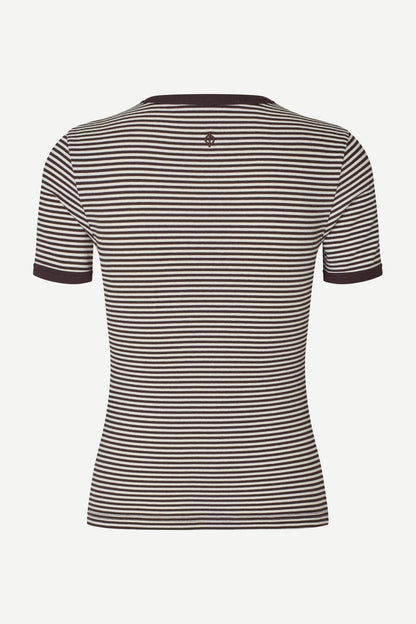 T-shirt Coton Rayé Salinas - Samsoe Samsoe