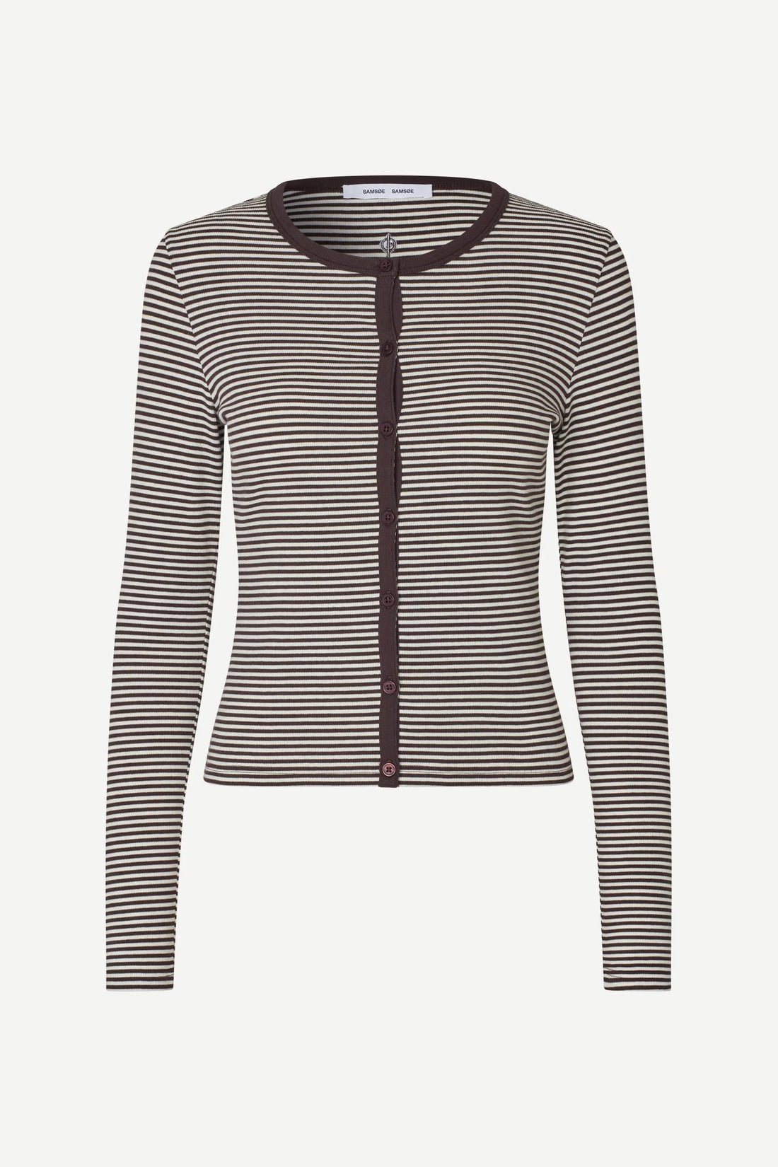 Cardigan Coton Rayé Saalexo - Samsoe Samsoe