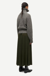 Pull zippé Saamandy gris - Samsoe Samsoe, photo 3