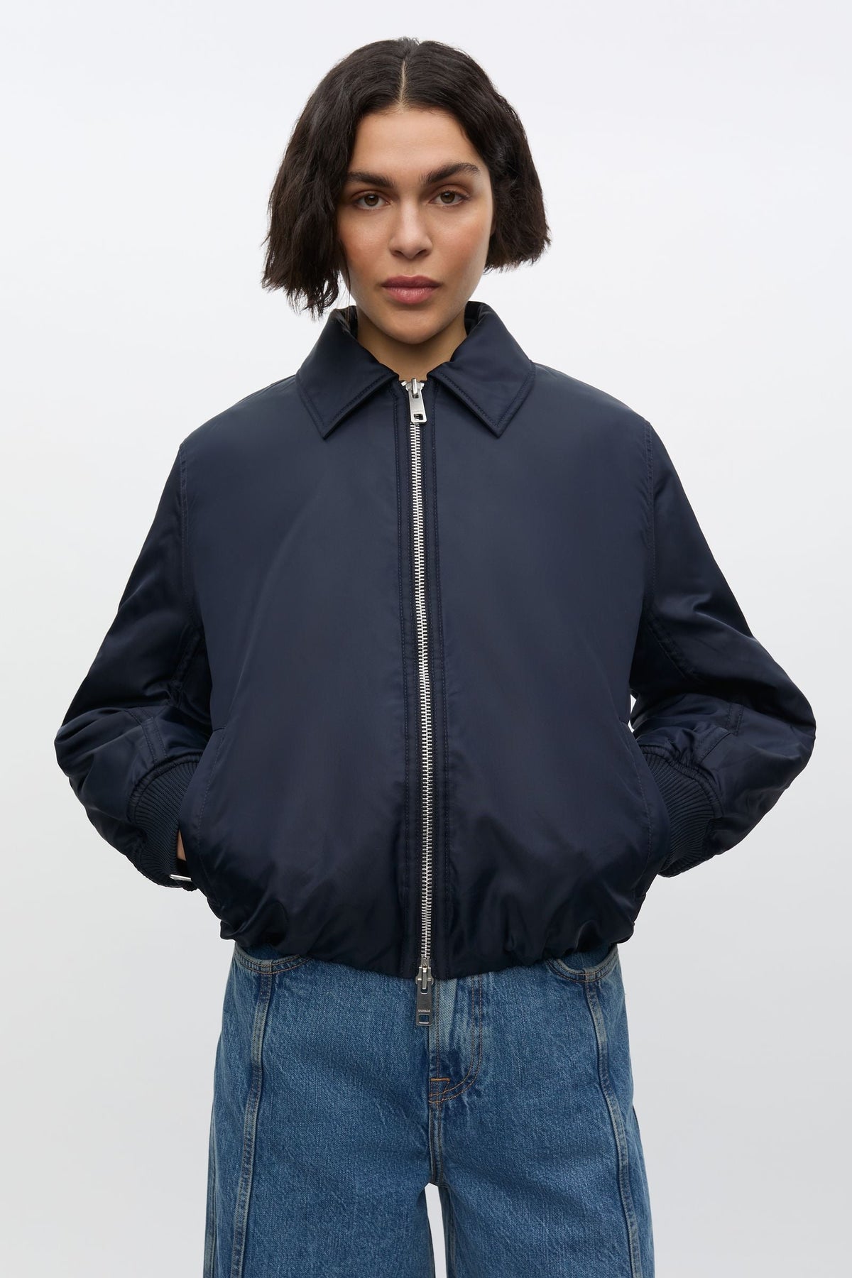 Bomber Samaja Bleu Marine - Samsoe Samsoe