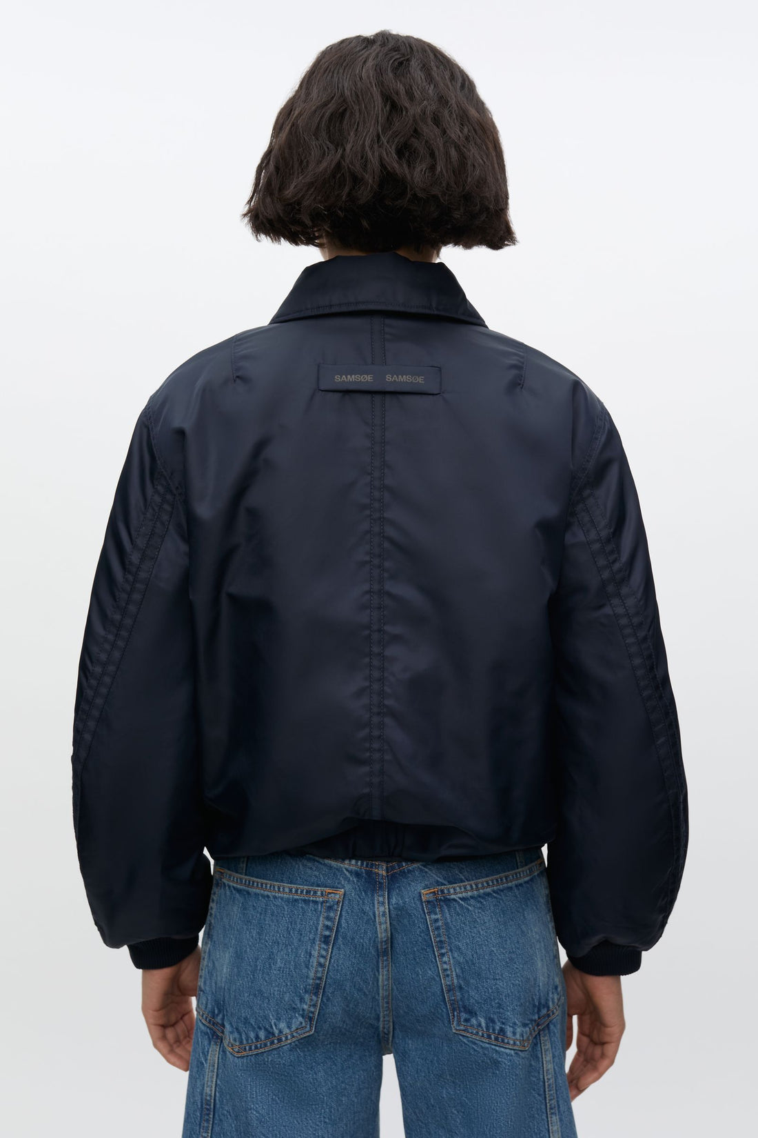 Bomber Samaja Bleu Marine - Samsoe Samsoe