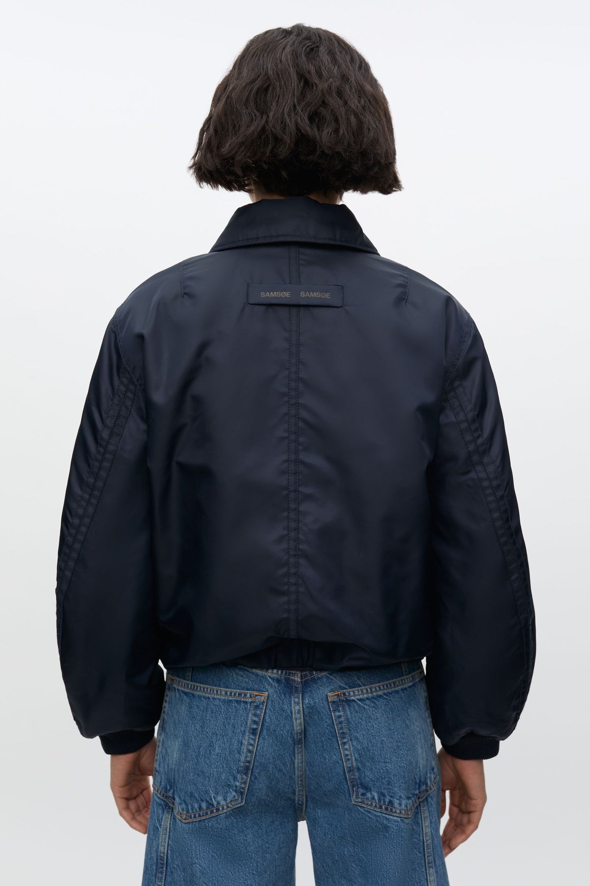 Bomber Samaja Bleu Marine - Samsoe Samsoe