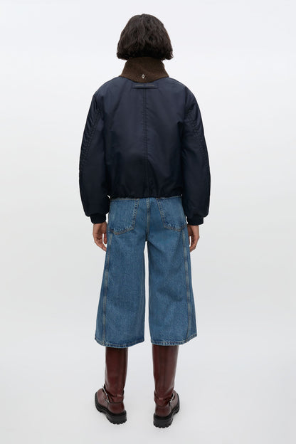 Bomber Samaja Bleu Marine - Samsoe Samsoe