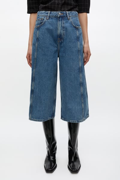 Jean Culotte Sashelby Bleu - Samsoe Samsoe