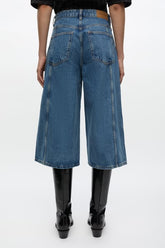 Jean Culotte Sashelby Bleu - Samsoe Samsoe