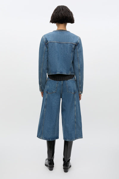 Jean Culotte Sashelby Bleu - Samsoe Samsoe