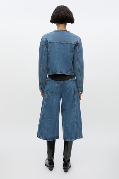 Veste en Jean Sajanie Bleu - Samsoe Samsoe