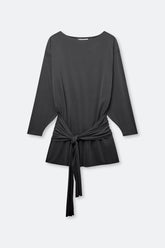 Robe Courte Sasue Noir Délavé - Samsoe Samsoe