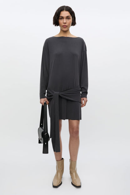 Robe Courte Sasue Noir Délavé - Samsoe Samsoe