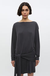 Robe Courte Sasue Noir Délavé - Samsoe Samsoe