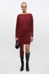 Robe Courte Sasue Bordeaux - Samsoe Samsoe
