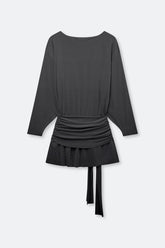 Robe Courte Sasue Noir Délavé - Samsoe Samsoe