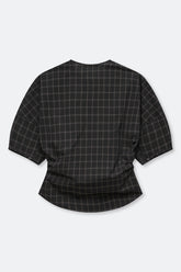 Blouse à Carreaux Satall Noire - Samsoe Samsoe