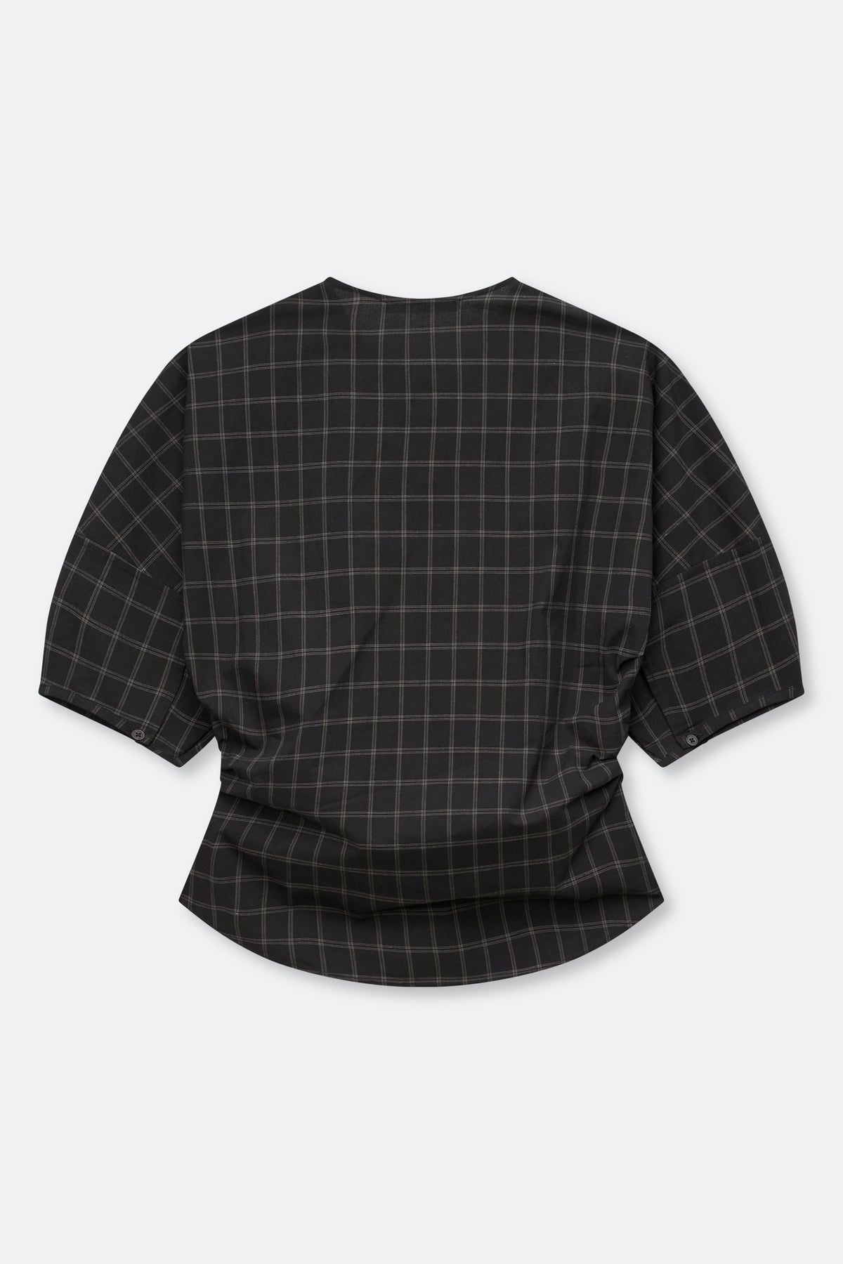 Blouse à Carreaux Satall Noire - Samsoe Samsoe