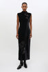 Robe Longue Sakalani Noire Fleurie - Samsoe Samsoe