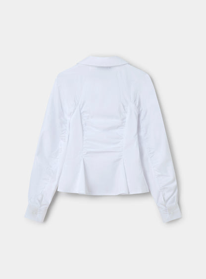 Chemise Froncée Belleville - Laagam