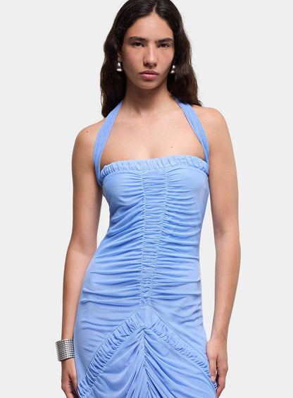 Robe Bleue Megan - Laagam