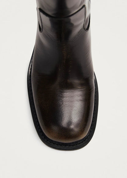 Bottes Sajan Cuir Marron - Alohas