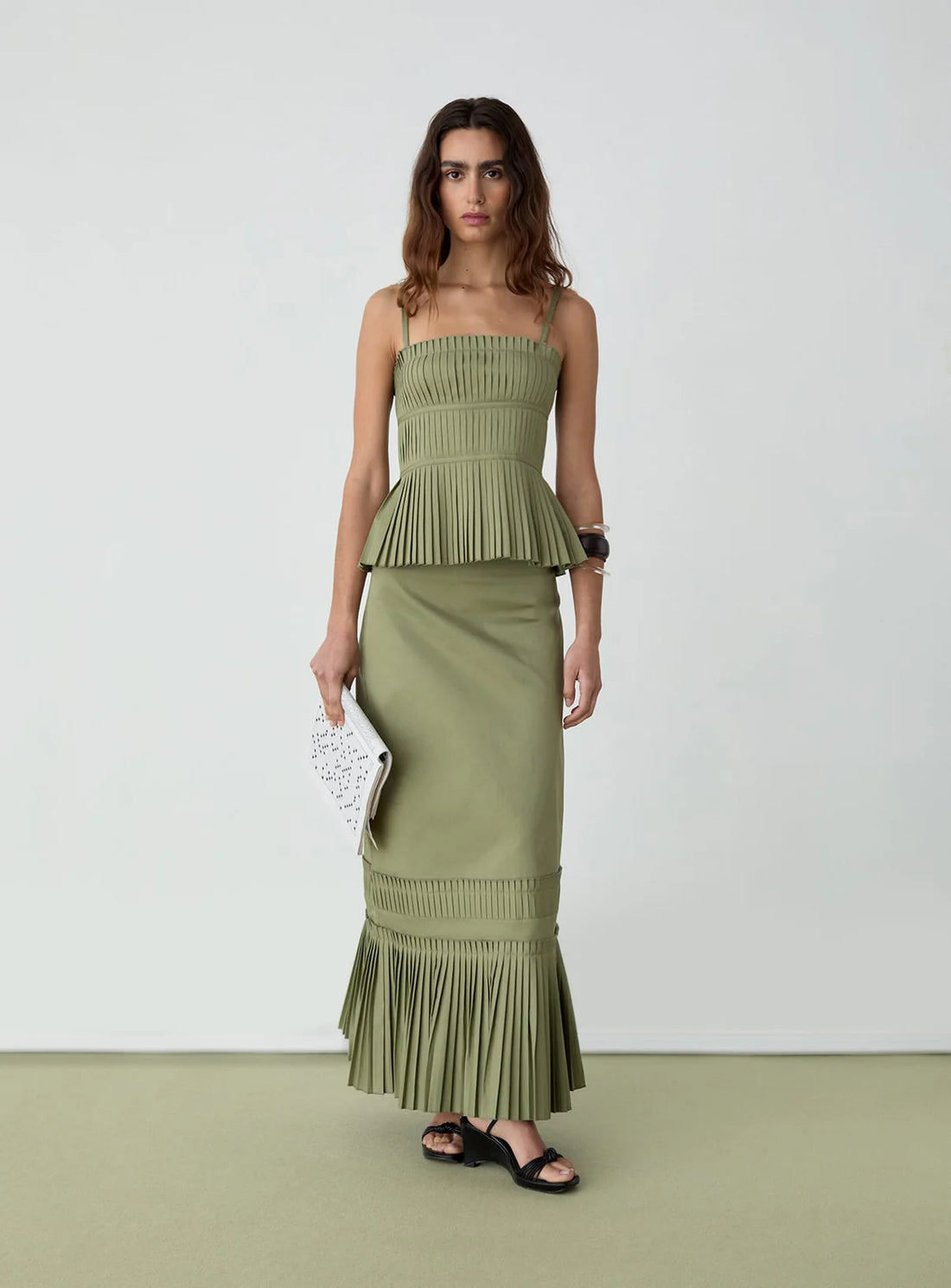 Jupe Midi Leah - Laagam