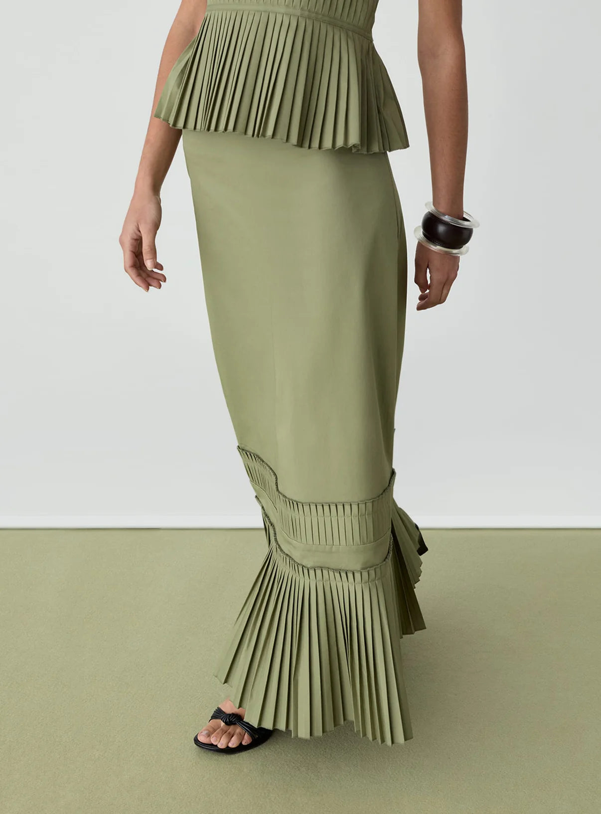 Jupe Midi Leah - Laagam