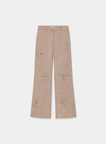 Pantalon Brodé Amelie - Laagam