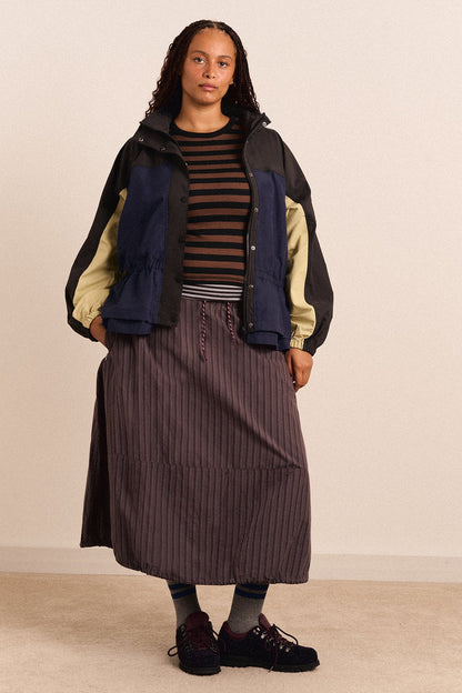 Imperméable Athena marine et sauge - Damson Madder, photo 4