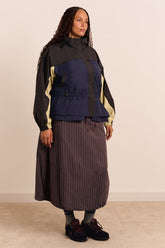 Imperméable Athena marine et sauge - Damson Madder, photo 6