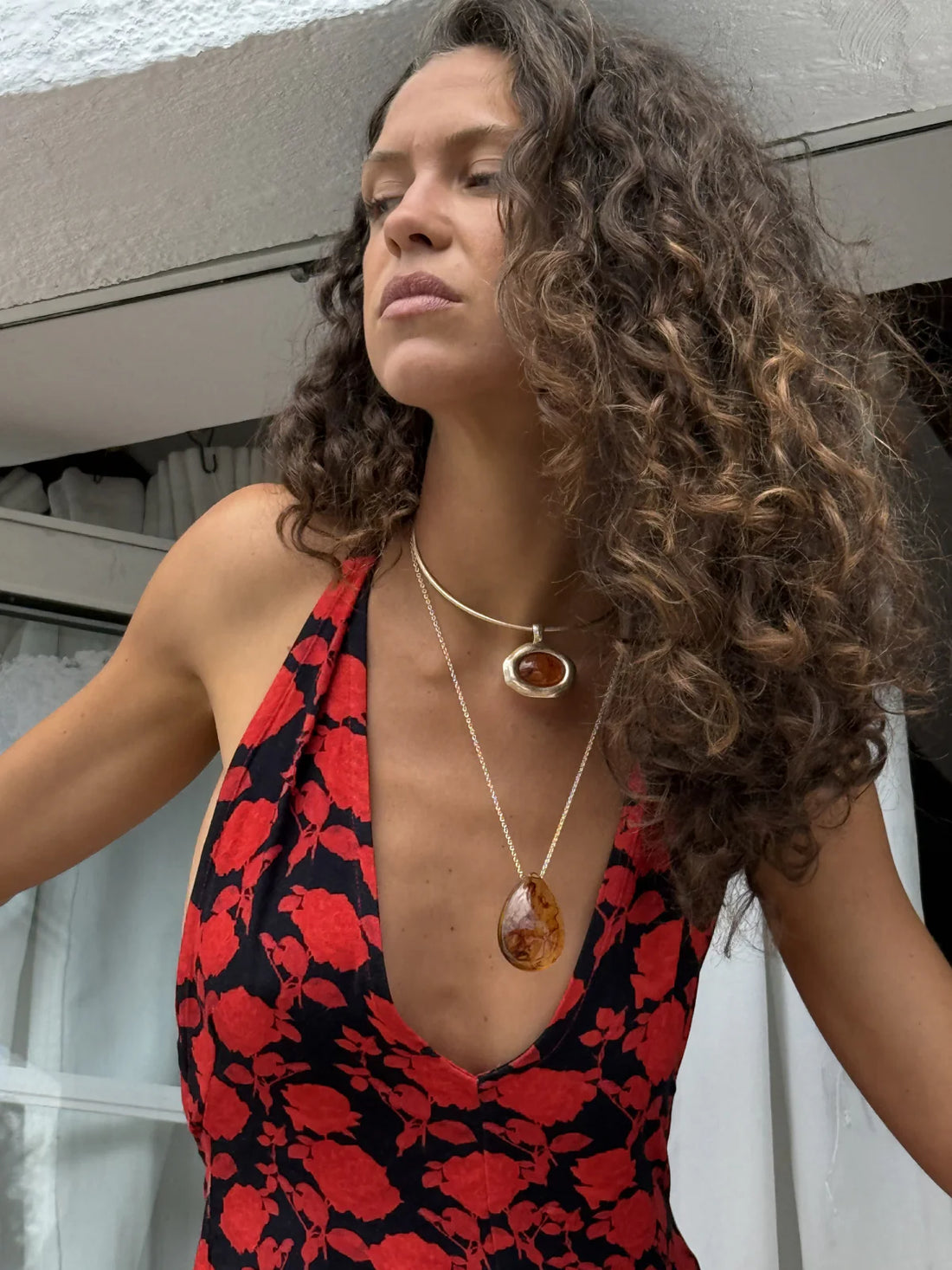 Collier Alba Ambre - Susmie&