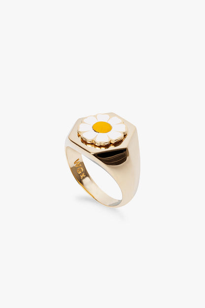 Bague marguerite Gold Daisy - W.Garcia