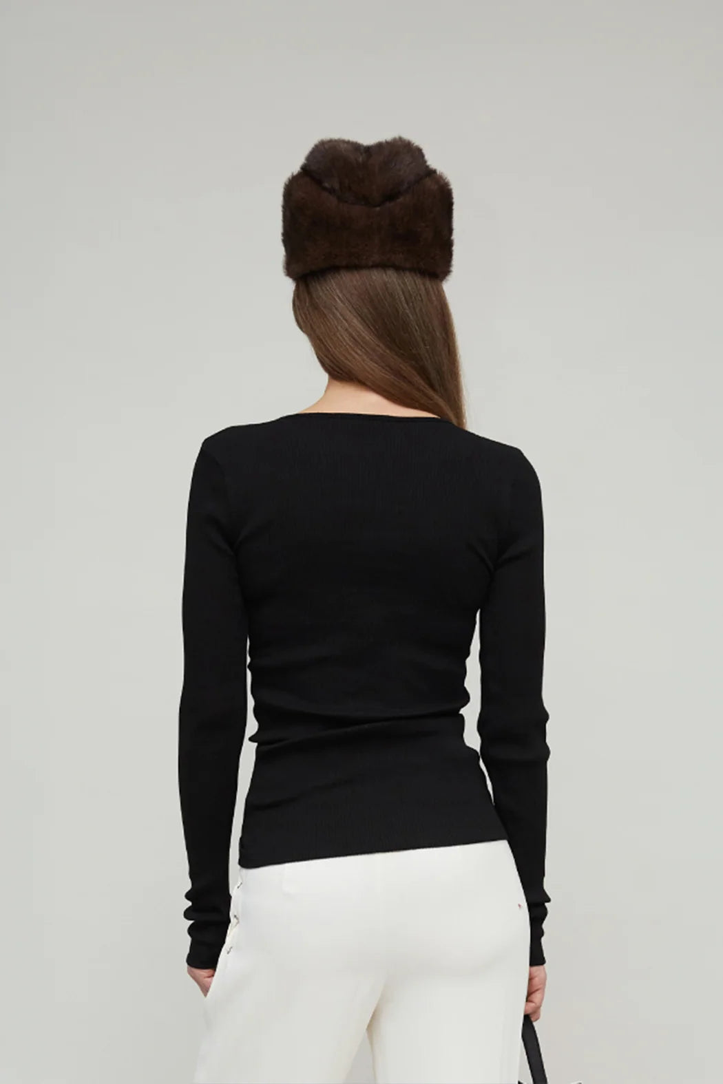 Cardigan Claire Seamless Noir - OpéraSPORT