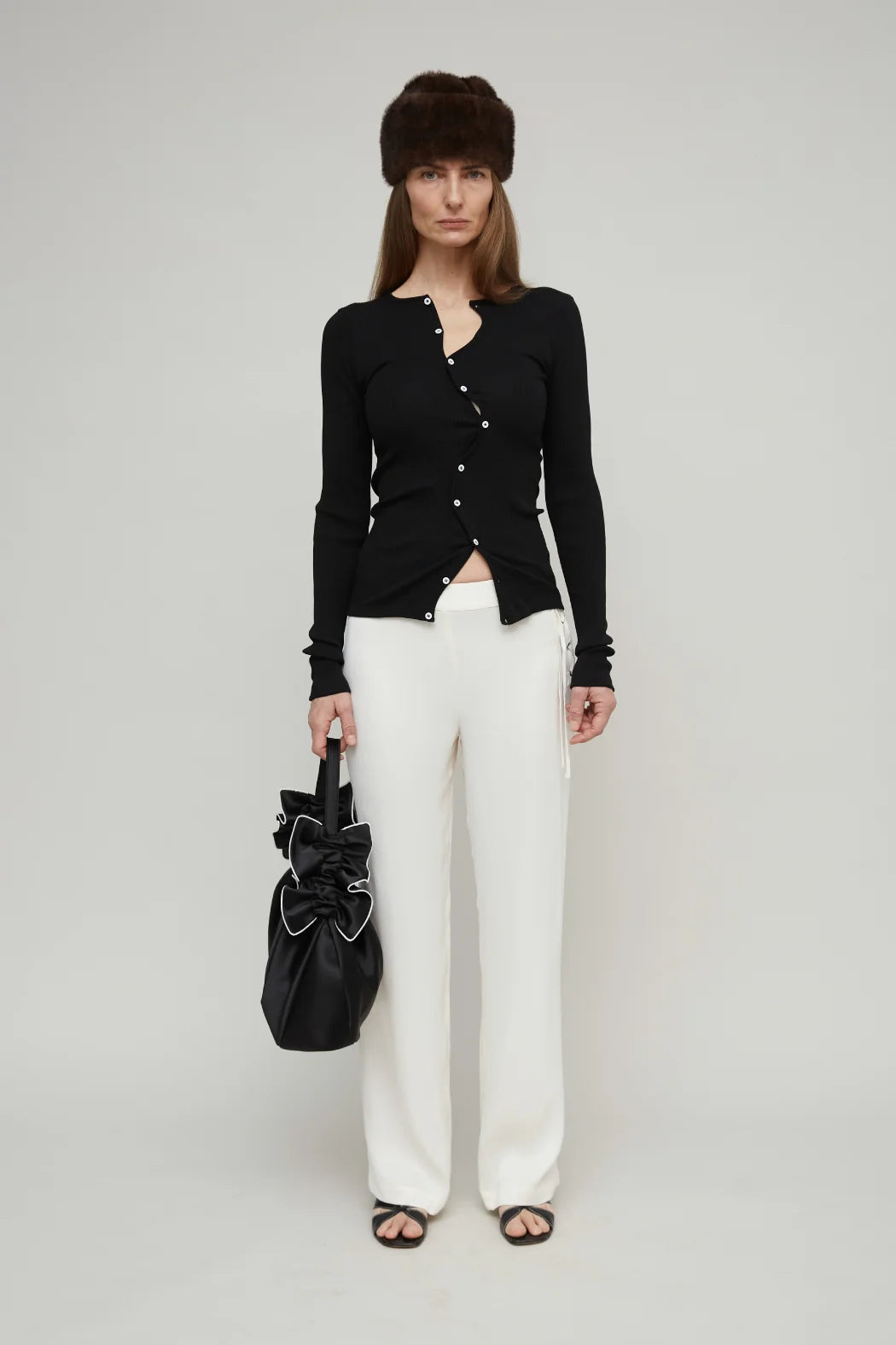 Cardigan Claire Seamless Noir - OpéraSPORT